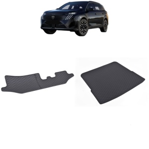 Set Covorase Auto Si Tavita Portbagaj PEUGEOT 5008 III HYBRID din 2024 - 2026, caroserie suv, 7 LOCURI, RAND 3 CULCAT