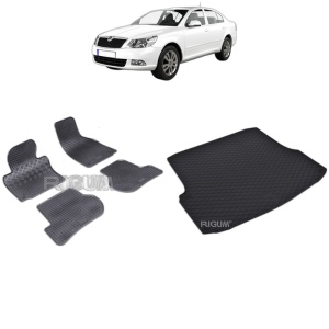 Set Covorase Auto Si Tavita Portbagaj SKODA OCTAVIA II din 03.2004 - 01.2013, caroserie hatchback,