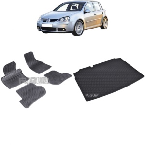 Set Covorase Auto Si Tavita Portbagaj VOLKSWAGEN GOLF 5 din 10.2003 - 2008, caroserie hatchback, ROATA REZERVA MICA / KIT REPARATIE