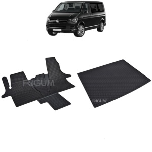 Set Covorase Auto Si Tavita Portbagaj VOLKSWAGEN T6 .1 CARAVELLE din 2019 - 2026, caroserie van, AMPATAMENT L2