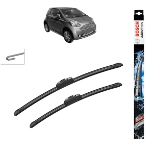 Set stergatoare auto ASTON MARTIN CYGNET din 2011-2013, Bosch Aerotwin Retrofit, din cauciuc siliconat rezistent