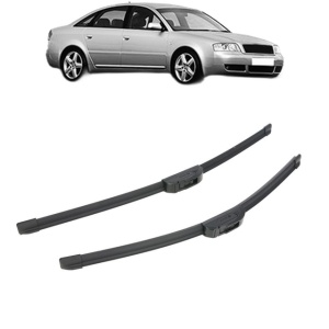 Set stergatoare auto AUDI A6 C5 (4B2, 4B4) din 1997-2005, Bosch Aerotwin Retrofit, din cauciuc siliconat rezistent - Img 7