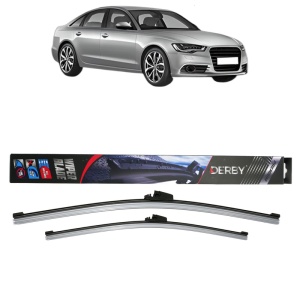 Set stergatoare auto AUDI A6 C7 (4G2, 4GC) din 2010-2018, Derby, din cauciuc siliconat rezistent
