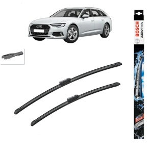 Set stergatoare auto AUDI A6 C8 (4A2) din 2018-2021, Bosch Aerotwin, din cauciuc siliconat rezistent