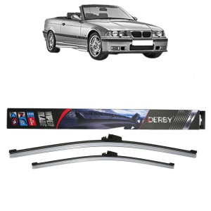 Set stergatoare auto BMW 3 Convertible (E36) din 1993-1999, Derby, din cauciuc siliconat rezistent