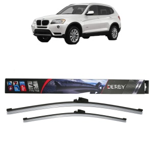 Set stergatoare auto BMW X3 (F25) din 2010-2017, Derby, din cauciuc siliconat rezistent