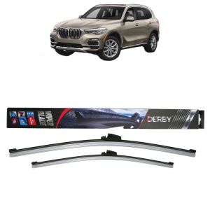 Set stergatoare auto BMW X5 Van (G05) din 2019-2023, Derby, din cauciuc siliconat rezistent