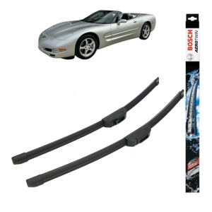 Set stergatoare auto CHEVROLET CORVETTE (C6) din 2004-2013, Bosch Aerotwin Retrofit, din cauciuc siliconat rezistent