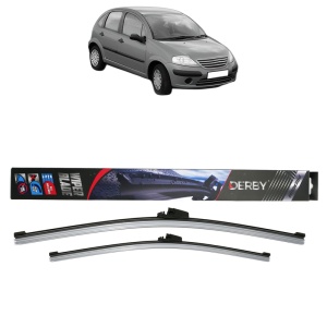 Set stergatoare auto CITROEN C3 I (FC_, FN_) din 2002-2012, Derby, din cauciuc siliconat rezistent