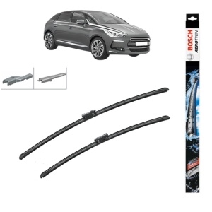 Set stergatoare auto CITROEN DS5 din 2011-2015, Bosch Aerotwin, din cauciuc siliconat rezistent