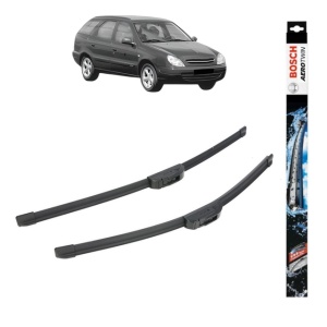 Set stergatoare auto CITROEN XSARA Break (N2) din 1997-2005, Bosch Aerotwin Retrofit, din cauciuc siliconat rezistent