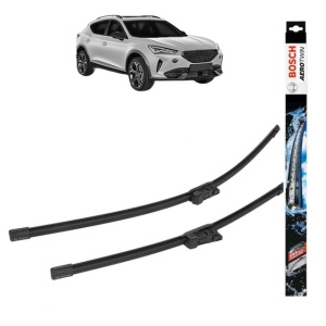 Set stergatoare auto CUPRA FORMENTOR (KM7, KMP) din 2020-2024, Bosch Aerotwin, din cauciuc siliconat rezistent