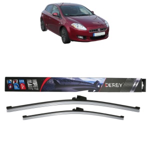 Set stergatoare auto FIAT BRAVO II (198_) din 2006-2014, Derby, din cauciuc siliconat rezistent