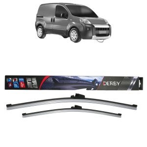 Set stergatoare auto FIAT FIORINO MPV (225_) din 2007-2016, Derby, din cauciuc siliconat rezistent - Img 1