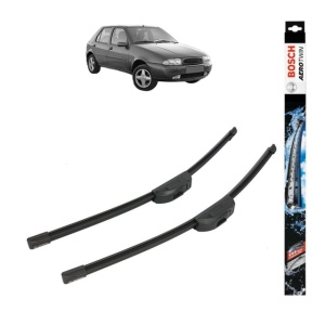 Set stergatoare auto FORD FIESTA Box Body/MPV (J5_, J3_) din 1996-2003, Bosch Aerotwin Retrofit, din cauciuc siliconat rezistent