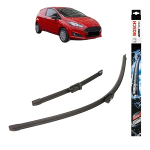 Set stergatoare auto FORD FIESTA VII Van din 2018-2020, Bosch Aerotwin, din cauciuc siliconat rezistent