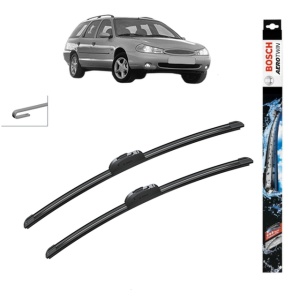 Set stergatoare auto FORD MONDEO II Turnier (BNP) din 1996-2000, Bosch Aerotwin Retrofit, din cauciuc siliconat rezistent