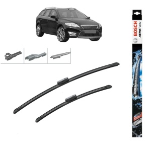 Set stergatoare auto FORD MONDEO IV (BA7) din 2007-2015, Bosch Aerotwin Multi, din cauciuc siliconat rezistent