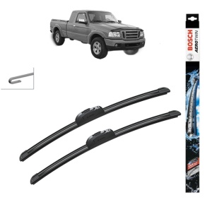 Set stergatoare auto FORD RANGER (ET) din 2006-2012, Bosch Aerotwin Retrofit, din cauciuc siliconat rezistent
