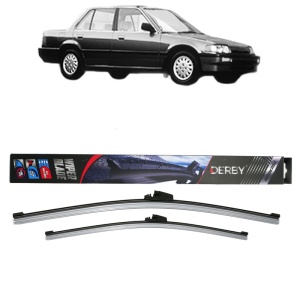 Set stergatoare auto HONDA CIVIC IV Saloon (ED, EF) din 1987-1991, Derby, din cauciuc siliconat rezistent