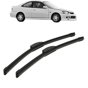 Set stergatoare auto HONDA CIVIC VI Coupe (EJ, EM1) din 1996-2000, Bosch Aerotwin Retrofit, din cauciuc siliconat rezistent - Img 7