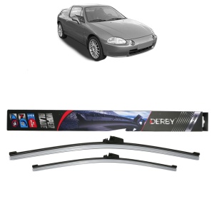 Set stergatoare auto HONDA CRX III (EH, EG) din 1992-1998, Derby, din cauciuc siliconat rezistent