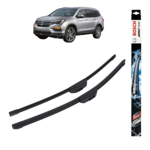 Set stergatoare auto HONDA PILOT din 2008-2015, Bosch Aerotwin Retrofit, din cauciuc siliconat rezistent