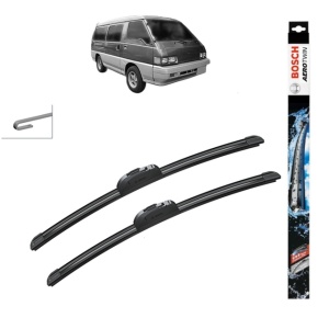 Set stergatoare auto HYUNDAI GRACE Bus din 1998-2001, Bosch Aerotwin Retrofit, din cauciuc siliconat rezistent