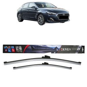 Set stergatoare auto HYUNDAI i30 FASTBACK (PDE, PDEN) din 2017-2022, Derby, din cauciuc siliconat rezistent