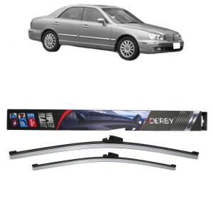 Set stergatoare auto HYUNDAI XG (XG) din 1998-2005, Derby, din cauciuc siliconat rezistent