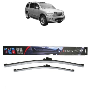 Set stergatoare auto INFINITI QX56 din 2003-2014, Derby, din cauciuc siliconat rezistent