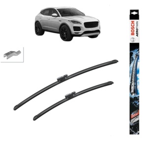 Set stergatoare auto JAGUAR E-PACE (X540) din 2017-2024, Bosch Aerotwin, din cauciuc siliconat rezistent