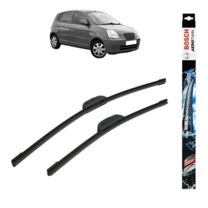 Set stergatoare auto KIA PICANTO I (SA) din 2004-2011, Bosch Aerotwin Retrofit, din cauciuc siliconat rezistent