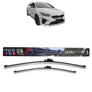 Set stergatoare auto KIA PROCEED Combi Van (CD) din 2018-2020, Derby, din cauciuc siliconat rezistent