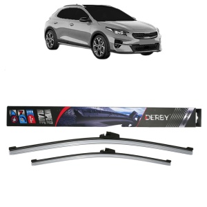 Set stergatoare auto KIA XCEED Van (CD) din 2019-2020, Derby, din cauciuc siliconat rezistent