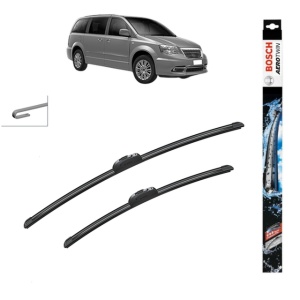 Set stergatoare auto LANCIA VOYAGER MPV (404_) din 2011-2014, Bosch Aerotwin Retrofit, din cauciuc siliconat rezistent