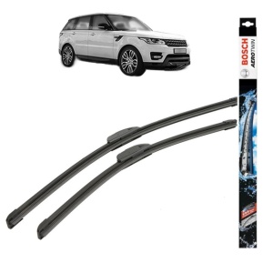 Set stergatoare auto LAND ROVER RANGE ROVER SPORT II (L494) din 2013-2022, Bosch Aerotwin, din cauciuc siliconat rezistent