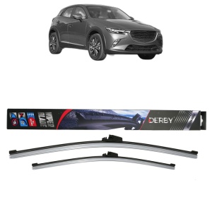 Set stergatoare auto MAZDA CX-3 (DK) din 2015-2018, Derby, din cauciuc siliconat rezistent