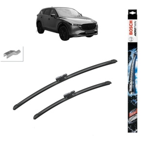 Set stergatoare auto MAZDA CX-5 (KF) din 2016-2023, Bosch Aerotwin, din cauciuc siliconat rezistent