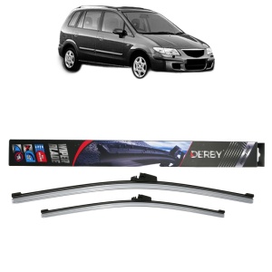 Set stergatoare auto MAZDA PREMACY (CP) din 1999-2005, Derby, din cauciuc siliconat rezistent