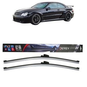 Set stergatoare auto MERCEDES-BENZ CLK (C209) din 2002-2009, Derby, din cauciuc siliconat rezistent