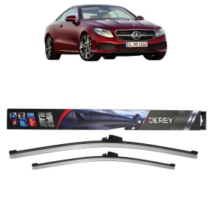 Set stergatoare auto MERCEDES-BENZ E-CLASS Coupe (C238) din 2016-2021, Derby, din cauciuc siliconat rezistent - Img 1
