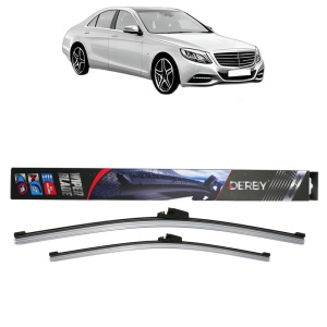 Set stergatoare auto MERCEDES-BENZ S-CLASS (W222, V222, X222) din 2013-2020, Derby, din cauciuc siliconat rezistent