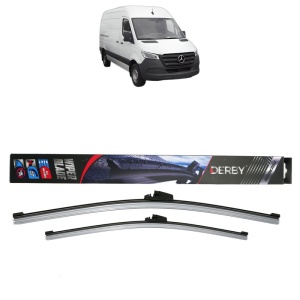 Set stergatoare auto MERCEDES-BENZ SPRINTER 5-t Van (B907) din 2018-2021, Derby, din cauciuc siliconat rezistent
