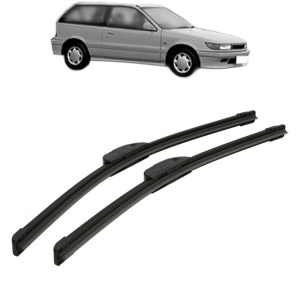 Set stergatoare auto MITSUBISHI LANCER IV Hatchback (C6_A, C7_A) din 1992-1994, Bosch Aerotwin Retrofit, din cauciuc siliconat rezistent - Img 7