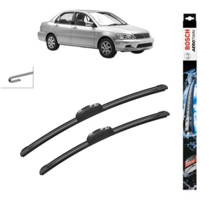 Set stergatoare auto MITSUBISHI LANCER VI (CJ_, CP_, CK_) din 1995-2003, Bosch Aerotwin Retrofit, din cauciuc siliconat rezistent