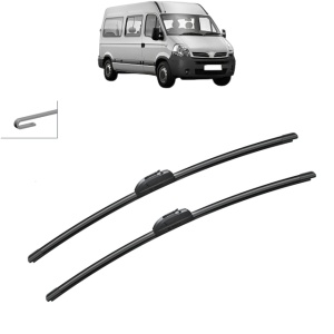 Set stergatoare auto NISSAN INTERSTAR Bus (X70) din 2002-2011, Bosch Aerotwin Retro Truck, din cauciuc siliconat rezistent - Img 7