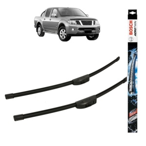 Set stergatoare auto NISSAN NAVARA NP300 (D40) din 2005-2016, Bosch Aerotwin Retrofit, din cauciuc siliconat rezistent