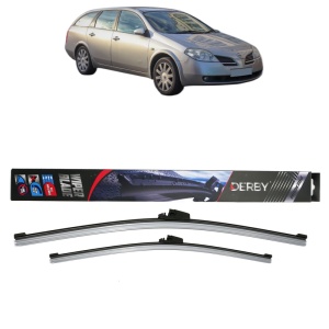 Set stergatoare auto NISSAN PRIMERA Hatchback (P12) din 2002-2008, Derby, din cauciuc siliconat rezistent
