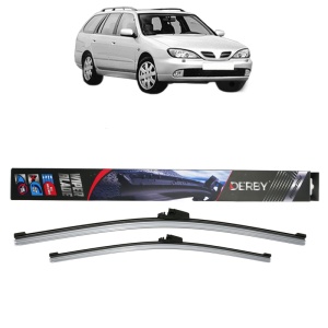 Set stergatoare auto NISSAN PRIMERA Traveller (WP11) din 1996-2001, Derby, din cauciuc siliconat rezistent
